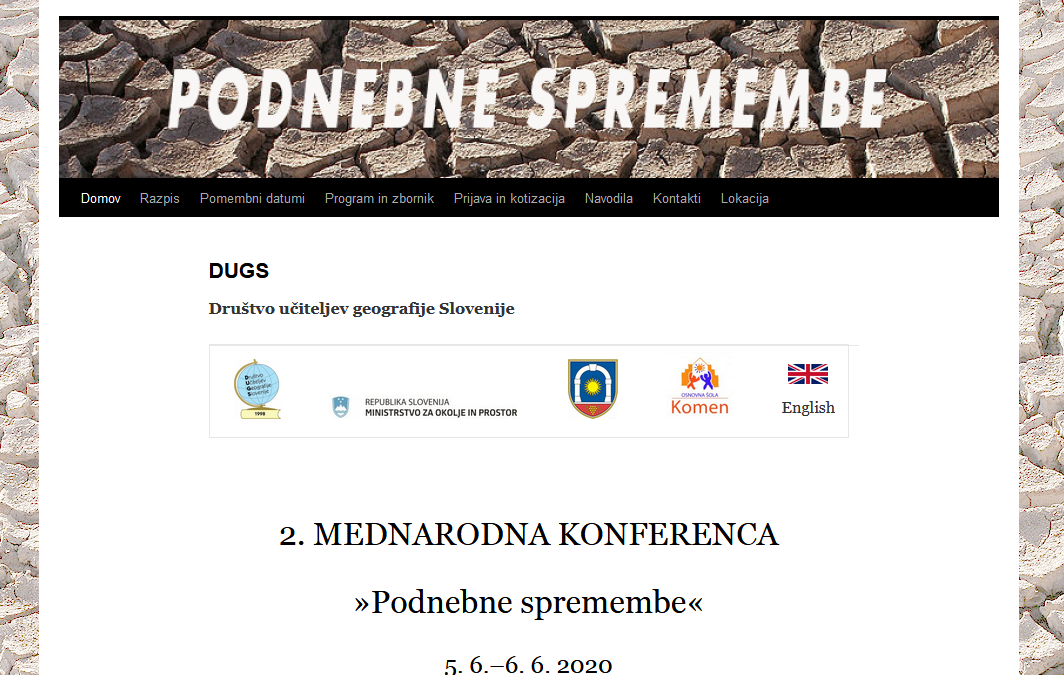 MEDNARODNA KONFERENCA 2020